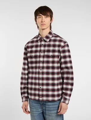 Produktbild von Dickies Johnsonville Langarmhemd Mehrfarbig M Mann Mehrfarbig M