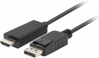 Produktbild von LANBERG DISPLAYPORT(M) V1.1 ->HDMI(M) Kabel 1,8m schwarz