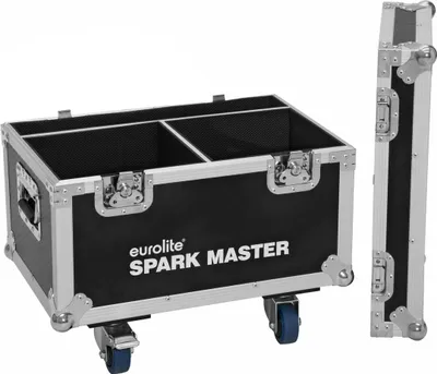 Produktbild von ROADINGER Flightcase 2x Spark Master mit Rollen (31005142)