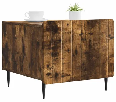 Immagine prodotto di Tavolino da salotto vidaXL in rovere affumicato 49 x 50 x 42 cm in materiale derivato dal legno