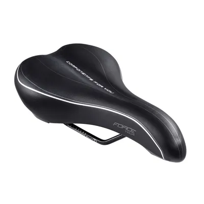 Produktbild von Force Tour Saddle Black 160 mm Rostfreier Stahl Fahrradsattel