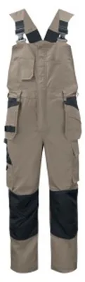 Produktbild von Projob - "5630" Lätzchen und Hosenträger für Herren, Mehrere Fächer ET1212 (35S) (Khaki)
