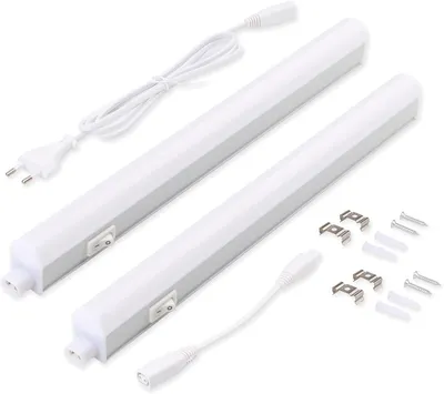 Produktbild von LED-Leuchten für Schränke – Unterbauleuchten – Arbeitsplatzbeleuchtung – Erweiterbares System – 31,5 cm – Neutralweiß