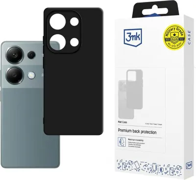 Zdjęcie produktu dla 3MK Matt Case Redmi Note 13 Pro 4Gczarny/black