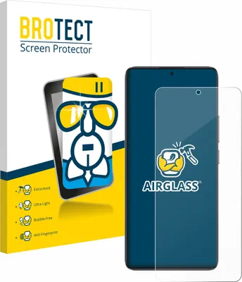 A product image showing the packaging and the screen protector for a Xiaomi Poco F7 Pro.
