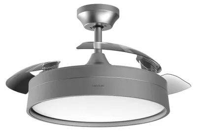 Obrázok produktu pre Cecotec Energysilence Aero 4200 invisible, Domáci lopatkový ventilátor, Oceľ, Strop, 25 m², 106 cm, Diaľkový ovládač