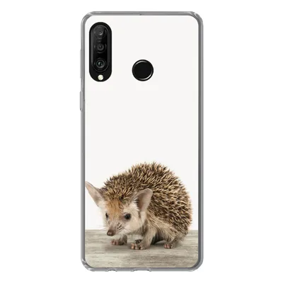 Produktbild von MuchoWow® Handyhülle Schutzhülle Hülle für Huawei P30 Lite Igel - Tiere - Jungen - Mädchen Silikon Softcase Handy Hülle - Handyhülle
