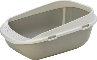 Image de Bac a litière Garfy Gris XL Spécial grands chats
