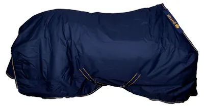 Produktbild von Irish Turnout Extra Classic, Weidedecke, Navy/gold, Rückenlänge 135 cm