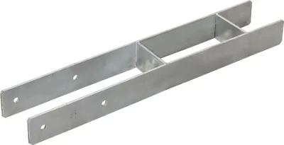 Immagine prodotto di Picchetti per Recinzione 6 pz Argento 9x6x60 cm Acciaio Zincato