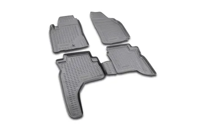 Produktbild von Gummimatten Fußmatten Fußraumschale für Mitsubishi Pajero Sport 1997-2008
