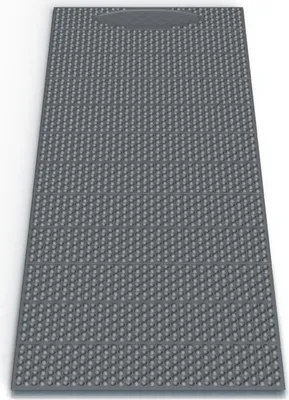 Zdjęcie produktu dla Mata do spania Brandson, składana mata kempingowa, XPE, outdoor, wodoodporna, ultralekka, technologia składania harmonijkowego, antypoślizgowe kołki, 180x60x2 cm