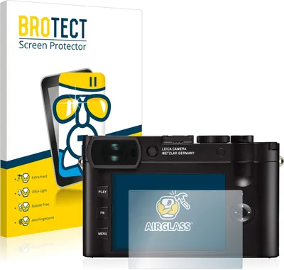 Produktbild von BROTECT Schutzglas für Leica Q2 Schutzfolie Panzer Folie Glas Display Schutz klar