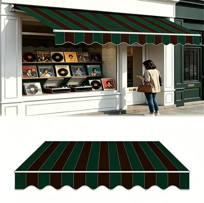 Imagen del producto de Tela de repuesto para toldos extensibles de 300 cm x 250 cm