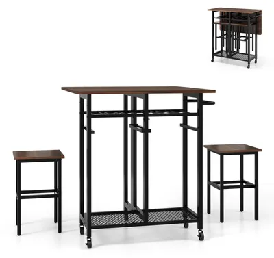 Immagine prodotto di Tavoli da pranzo - Tavolo da pranzo - Set tavolo da pranzo - Set tavolo da cucina - Gruppo di sedute - Tavolo allungabile