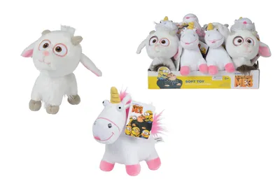 Immagine prodotto di Minions di peluche: unicorno/capra (assortiti)