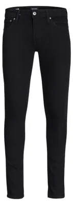 Produktbild von Jack & Jones 12109952, Schwarz, Jeans, Baumwolle, Elasthan, Nicht bleichen, Natürliche Trocknung, Nicht chemisch reinigen