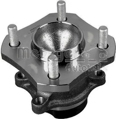 Image de Jeu de roulements de roue METZGER pour NISSAN EVALIA Bus