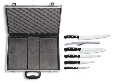 Produktbild von F. DICK Messer-Set Superior 7-teilig mit Magnetkoffer Kochmesser Fleischgabel