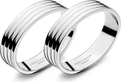 Produktbild von Georg Jensen - BERNADOTTE Serviettenringe, 2 Stck.