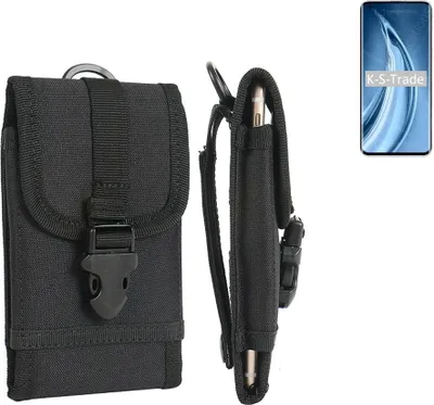 Produktbild von K-S-Trade Holster Handy Hülle kompatibel mit Xiaomi Mi 10s Holster Handytasche Gürtel Tasche Schutz Hülle Robust Outdoor schwarz