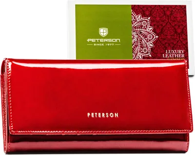 Immagine prodotto di Peterson Portafoglio donna in pelle Ozoma Rosso Taglia unica