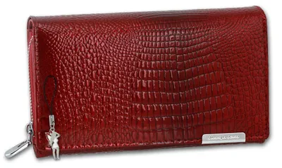 Produktbild von Jennifer Jones Leder Damen Frauen Kellnerbörse rot 16x4x10cm OPJ712R