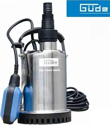 Produktbild von GÜDE Flachsaugerpumpe GFS 4000 INOX 9000 l/h 400 W