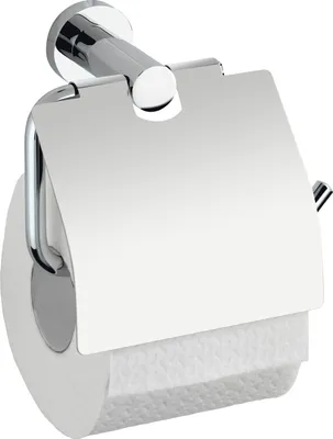 Produktbild von Wenko Toilettenpapierhalter Valente Mit Deckel, 19356100