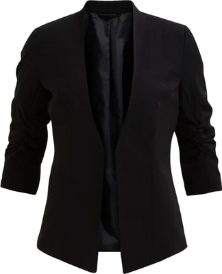 Produktbild von VILA 3/4 Ärmel Blazer Dünne Jacke mit Schulterpolster Business Basic VIHER Größe: L