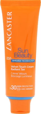 Zdjęcie produktu dla Lancaster Sun Beauty, Krem z filtrem przeciwsłonecznym, Twarz, Tubka, Skóra uniwersalna, 50 ml, Damski