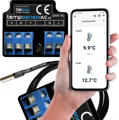 Immagine prodotto di Sensore di temperatura tempsensorac v2 Blebox