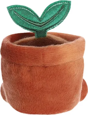 Obrázok produktu pre Plyšová rastlina Aurora Palm Pals v kvetináči, 11 cm