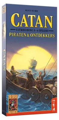Immagine prodotto di 999Games Catan: Espansione Pirati ed Esploratori - Gioco da tavolo per 5-6 giocatori