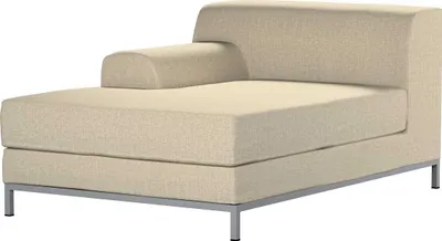 Produktbild von Dekoria Bezug für Kramfors Sofa Recamiere links, beige- grau, Bezug für Recamiere links Kramfors