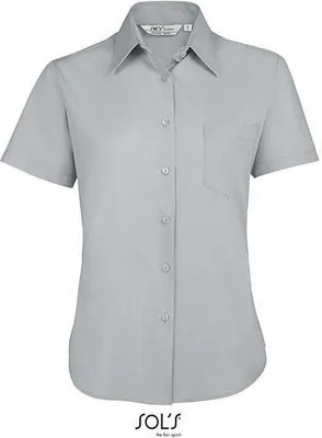 Produktbild von SOL´S Popeline-Blouse Escape Shortsleeve