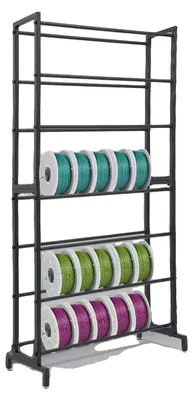 Produktbild von Filamentlagerregal, 7 Ebenen, Stahlmaterial, 33,07*12,99*64,96 Zoll, freistehend, Montage erforderlich