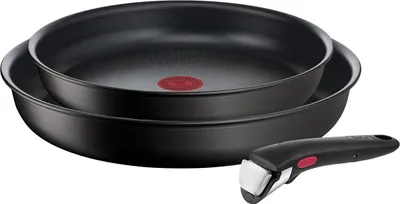 Produktbild von Tefal Ingenio Eco Resist L3979102 3-tlg schwarz Bratpfanne