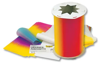 Immagine prodotto di Folia 77085 Laternenzuschnitt - 22 x 51 cm, 25 Blatt, Transparentpapier, unbedruckt