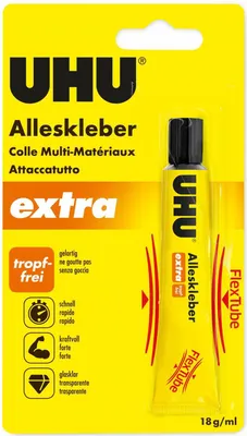 Produktbild von UHU Alleskleber extra Flextube 18g Blister