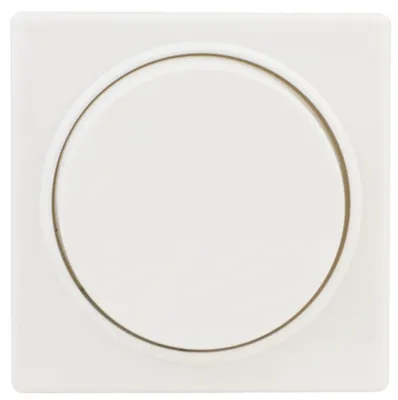 Produktbild von Quadro Abdeckung für Dimmer / Helligkeitsregler | Weiß
