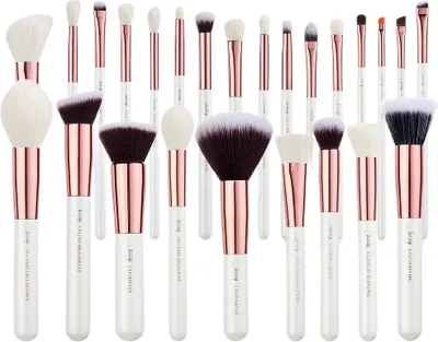 Immagine prodotto di Jessup Set di pennelli per il trucco individuale, modello T215, 25 pezzi