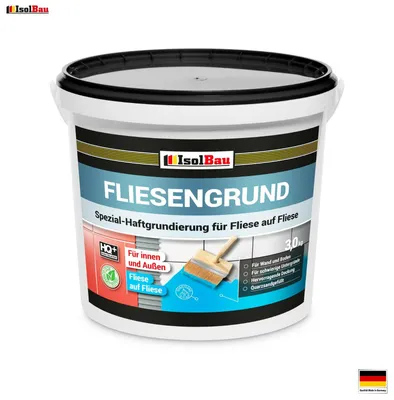 Produktbild von Isolbau Fliesengrund 3 kg Haftgrund Quarzgrund Fliesengrundierung Fliese auf Fliese