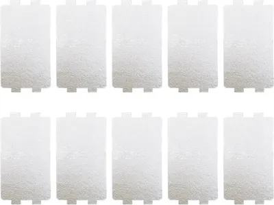 Mica-Platten für Mikrowelle, 10 Stück, 11,5 x 6,5 cm, Reparatur