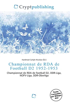 Produktbild von Championnat de RDA de Football D2 1952-1953