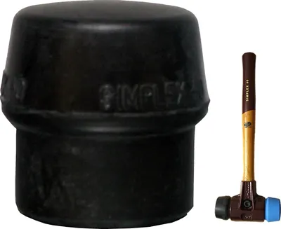 Produktbild von Simplex Schonhammer-Einsatz Ø 40 mm Gummikomposition / Schwarz