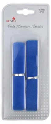 Produktbild von Family Klettband selbstklebend blau 2 x 70 cm