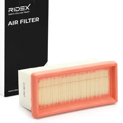 Produktbild von RIDEX 8A0187 Luftfilter für RENAULT Clio III Schrägheck (BR0/1, CR0/1)