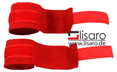 Immagine prodotto di Bende elastiche per boxe - semielastiche - rosse