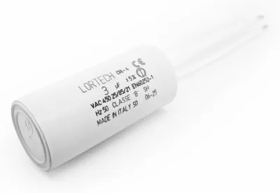 Motorlaufkondensator 3 µF, 25x55 mm, Italien